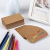 Kraft Paper Cards (200)