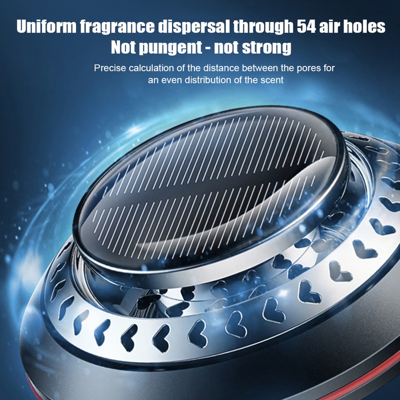 Solar Car Diffuser Kit Long Lasting Fragrant Car Air Fresheners,