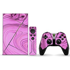 MightySkins Skin Compatible With NVIDIA Shield TV (2017) wrap cover sticker skins Pink Thai Marble