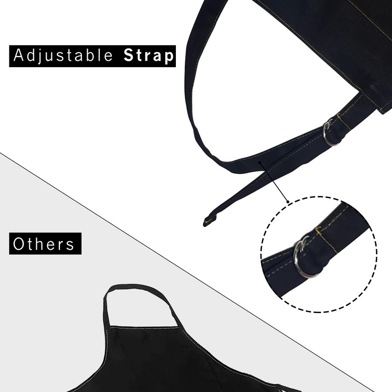 KRAFTER Two Pocket Durable and Stylish Aprons for Women and