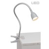 Brilliant Anthony G92936/11 Clip-On 2.4 W LED Desk Lamp, Built-In
