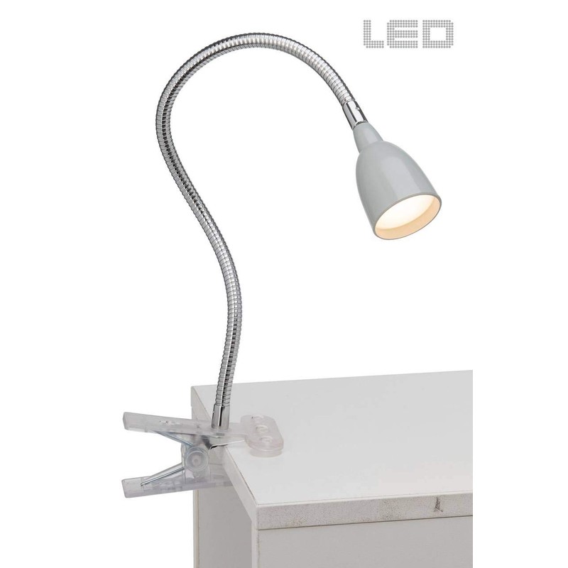 Brilliant Anthony G92936/11 Clip-On 2.4 W LED Desk Lamp, Built-In