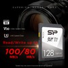 Silicon Power SD Card, UHS-I U3 V30, 4K Compatible, Class