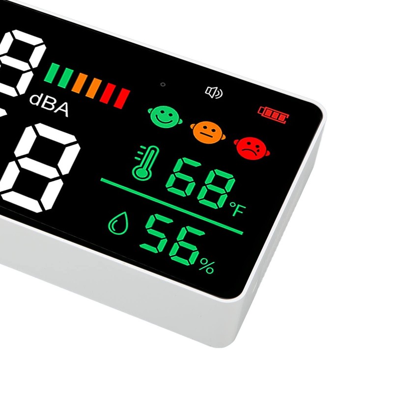 Decibel Meter Sound Level Reader, 4 in 1 11 Inch