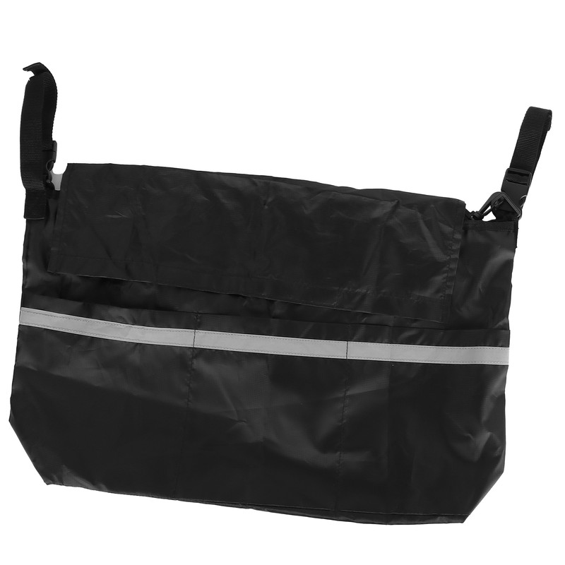 Wheelchair Back Hanging Bags Large Capacity Storage Pouches with Single