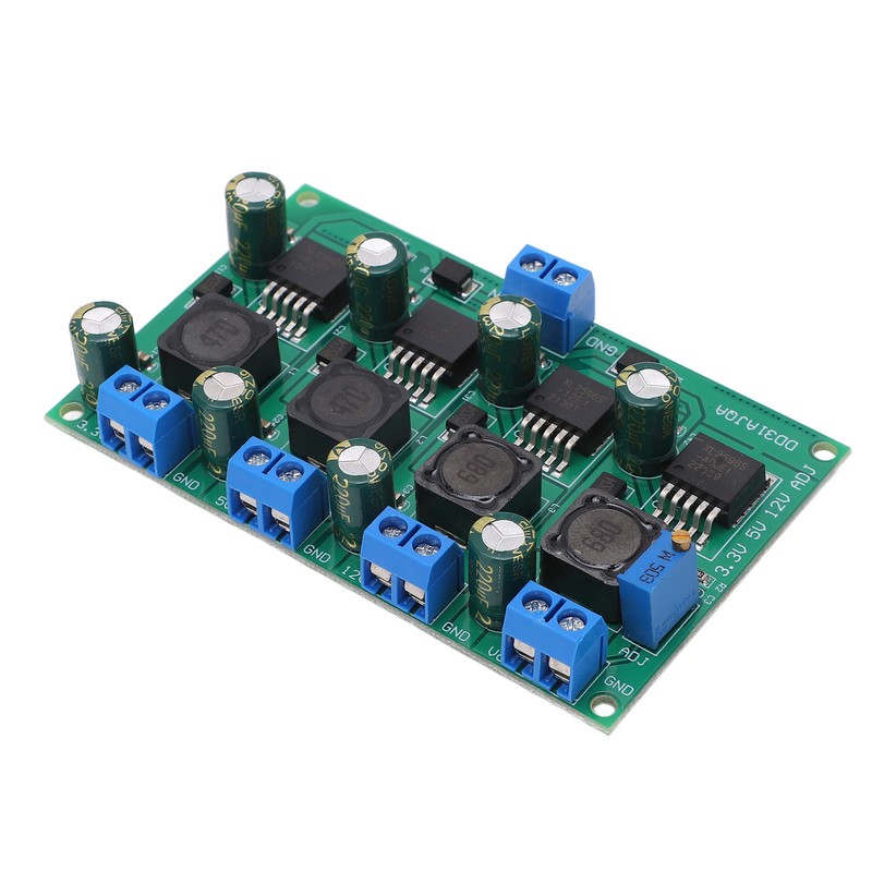 Buck Converter 3A Multi Channel 3.3V 5V 12V Adjustable Output