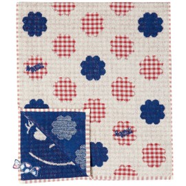 Marushin 2965003900 Peko & Poko Face Towel, Smile Milky, Cotton, Antibacterial, Deodorizing, 2 Sizes Available