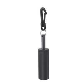 Signal Bell, Diving Rod, Noise Maker, Clear Sound, Underwater Shaker Bell Made of Aluminium Alloy with Clip (BLACK)