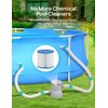 Evajoy 10 ft x 30 Inch Outdoor Metal Frame Above