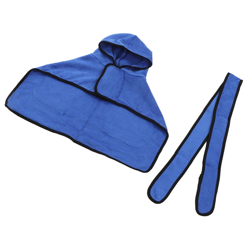 Dog Towel Strong Absorbent Quick Drying Hand Pockets Design Hooded