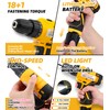 DIFFLIFE 12V Drill Driver Power Tool Combo Kits with Cordless