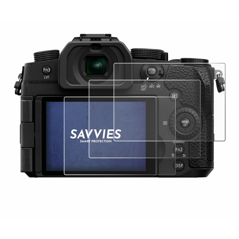 Savvies Pack of 6 Screen Protectors for Panasonic Lumix DC-G97