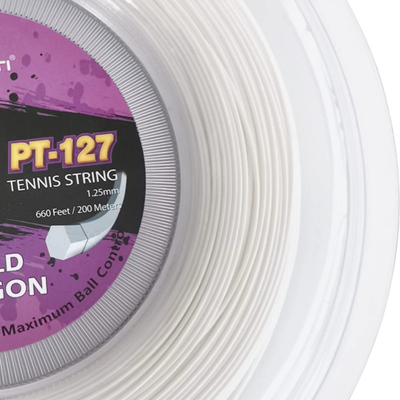 1.23mm Tennis String 200M/660FT Powerful Tennis Racket Replacement String GTRH