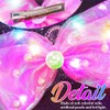CAKURE Led Bow Hair Clip Pearl Tulle Hair Bow Barrettes