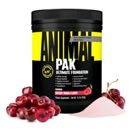 Animal Vitaminas Polvo 60 Cucharas Suplemento Nutricional                                                                                             