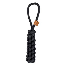 D&D Home, Kurt Braided Cone S – 36 cm x 10 mm, Black, Dog