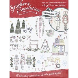 Winter Wonderland - Aunt Martha's Hand Stitch Embroidery Transfer Pattern - Stitcher's Revolution 40
