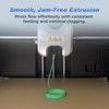 FLASHFORGE Rapid PLA Filament 1.75mm +/- 0.02mm Yellow to Green