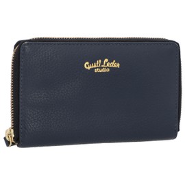 Gusti Cornelio Women's Leather Wallet Blue Leather, blue, Classic
