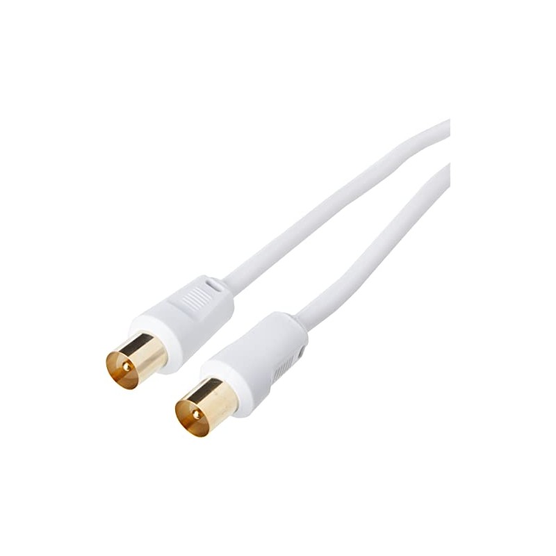 CDL Micro 1 m Gold Plated TV Aerial Cable (M-M)