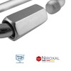 8 mm Stainless Steel Screw Connector V4A Screw Carabiner Chain