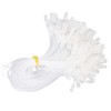200pcs Invisible Fishing Line Elastic Wire for Hair Extensions Transparent