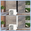LyPrem 4" W x 6.5Ft L Metal Line Set Cover