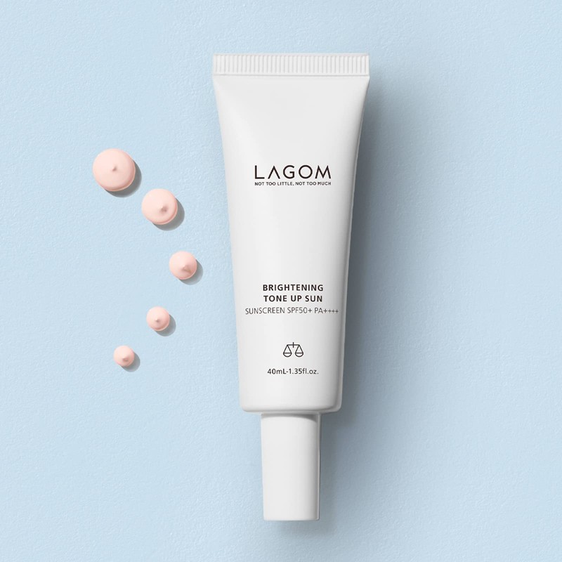 LAGOM Tone Up Sun UV Cream SPF 50+ PA++++ Sunscreen
