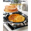 Cooks Standard Crepe Pan Hard Anodized Ceramic Nonstick Pancake Pan,
