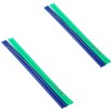 Chef Craft Reusable Premium Silicone Drinking Straws- 8 Straws &
