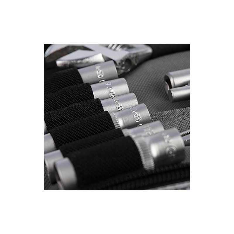 Oxford Toolstash. Compact Roll For Tools. (Tools Not Included), Black