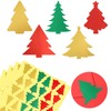 Christmas Envelope Seal Stickers Tree Labels for Xmas Greeting Cards