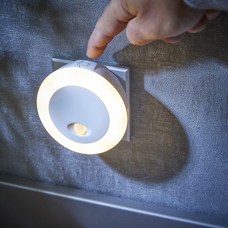Northpoint LED Night Light for Socket, Motion Sensor, 2 x