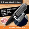 Kelvin Tools Retractor Mini Precision Screwdriver Set, 6 in 1