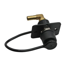 Flush Mount Air Fitting 90 degree female 1 bsp to 10mm Barb compressor tyre inflation tank deflate with Black Cap