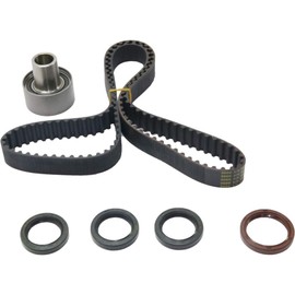 for Nissan Frontier Timing Belt Kit 1999-2004 | Black | w/ 1 Tensioner | TCK249 | GTK0249 | 95249K1S