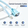 RJ45 to DB9 Console Cable, 1.8m/6ft RS232 to RJ45 Console