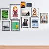 TuoYi Now Playing Vinyl Record Wall Mount Shelf, Black 7