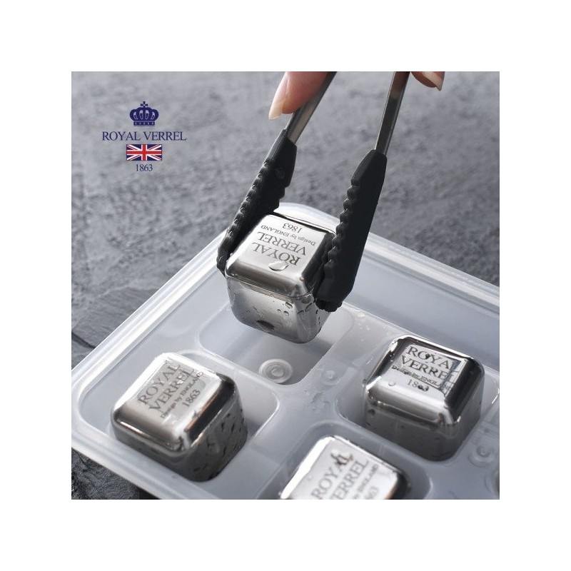 Royal Burrell Tidi Stainless Steel 304 Ice Cube 8 pieces