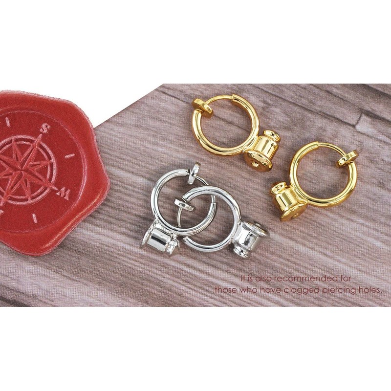 ROQUE Earring Converter, Choose from 3 Types, Screw Spring Type,