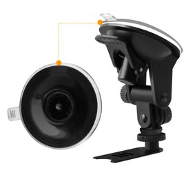 YeeBeny - Soporte para detector de radar de succión compatible con Escort Passport 9500ix 7500 X50 X70 X80 Solo SC S2 S3 S75 Beltronics RX65 GX65 Rojo (no para Escort IX y MAX)