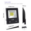 GLW 12V~60V 30W LED Flood Light Outdoor Waterproof IP65 Super