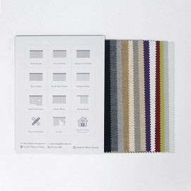 Graywind Roller Shades 100% Blackout Window Shades Fabric Sample