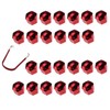 Nihfien 24pcs Wheel Nut Cap 19mm Wheel Bolt Nut Caps