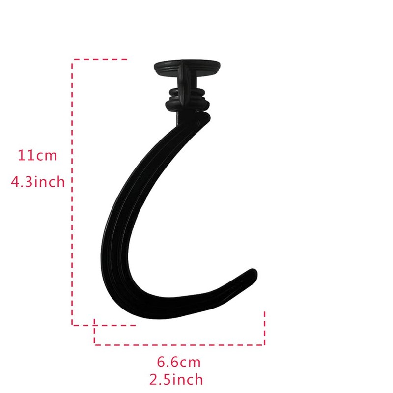 BAMI-LEE House 2 Sets Banana Hanger,360 Degree Free Rotation,Under Cabinet
