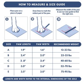 Spark Paws Water-Resistant Dog Boots for Medium Large Dogs, Anti-Slip Dog Shoe Booties Paw Protector for Rain Snow Hiking Reflective Straps 4PCS - Green, B