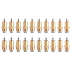 20pcs Stainless Steel Automatic Water, Long Automatic Rabbit Nipple Drinker Stainless Steel Feeder Bunny Rodent Water Poultry Watering System for Rodents Rat Rabbit Bird Farm Animal Supplies