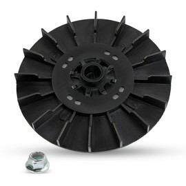 BlueStars WH03X32217 Washer 1/2 HP Motor Pulley & Nut Set - Compatible with GE Washer GTW460AMJ0WW GTW460AMJ2WW GTW460ASJ0WW - Replaces WH07X24182 WH49X25377 4975025 AP7018598 PS16554753