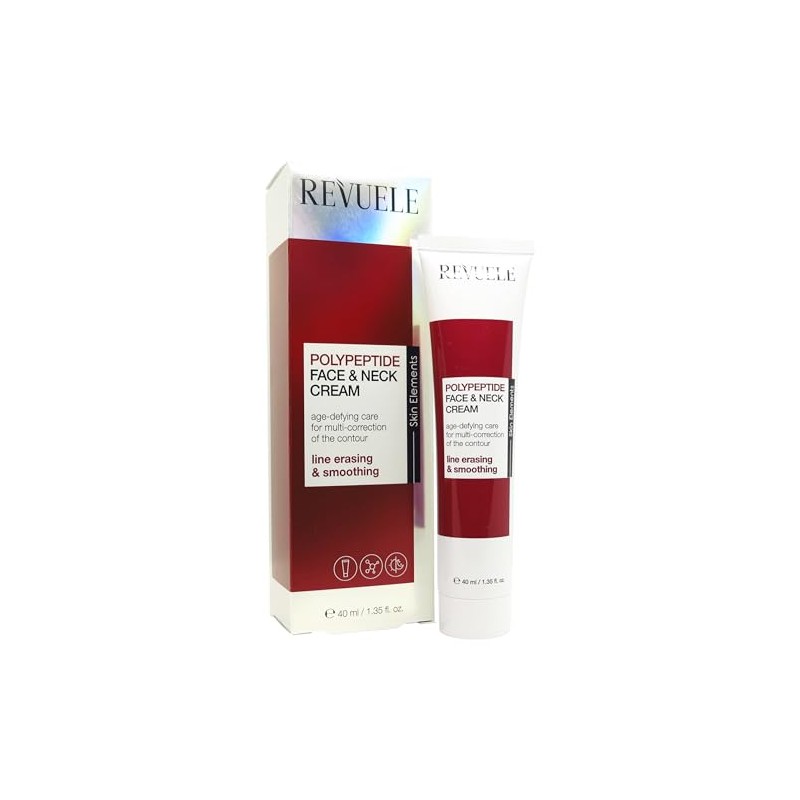 REVUELE SKIN ELEMENTS CREMA PARA ROSTRO Y CUELLO POLIPEPTIDO 40ML