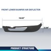 PIT66 Front Lower Bumper Air Deflector 2Pcs Compatible with Land